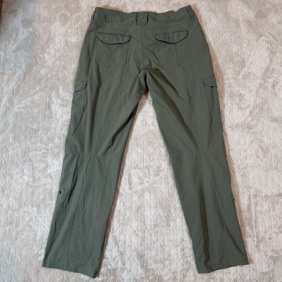 Kuhl Pants Womens size 14 Olive Green Convertible Hiking Outdoor gorpcore - Picture 2 of 8